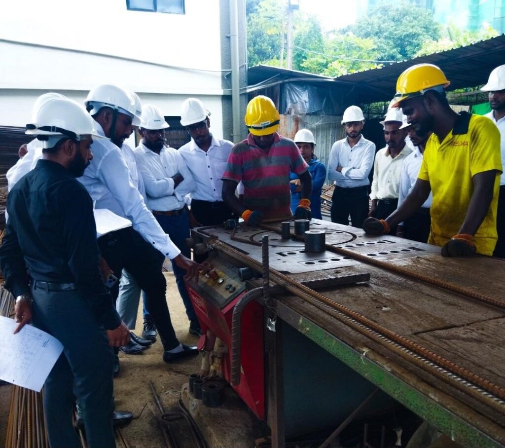 Sanken Bar Bending yard